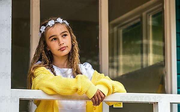 First Holy Communion of Little Girl