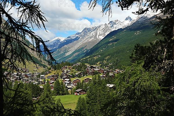 View of Zermatt. Zermatt