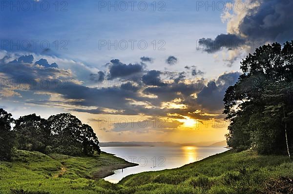 Sunset at Lake Arenal