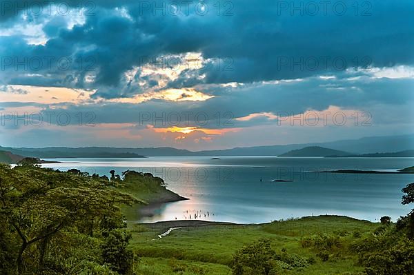 Sunset at Lake Arenal