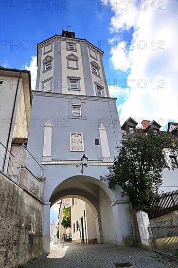 The Kuh Tor in the centre of Guenzburg. Guenzburg