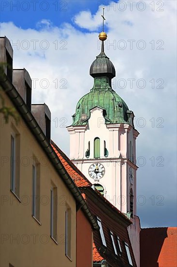 Former Franciscan convent in the centre of Guenzburg. Guenzburg