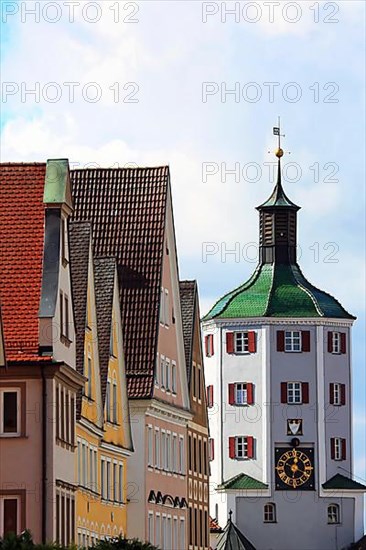 Lower gate in the centre of Guenzburg. Guenzburg