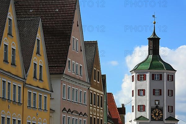 Lower gate in the centre of Guenzburg. Guenzburg