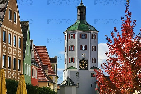 Lower gate in the centre of Guenzburg. Guenzburg