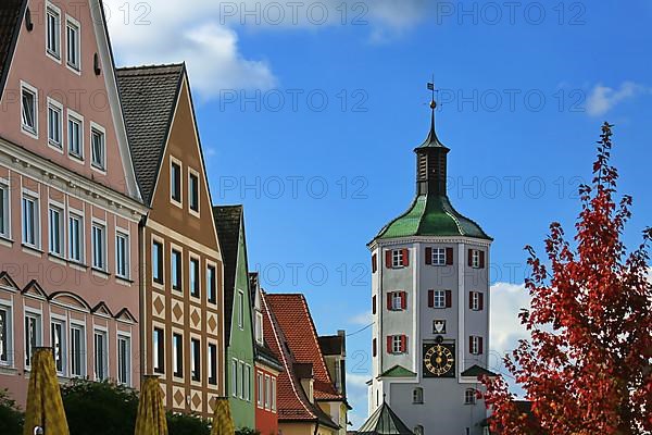 Lower gate in the centre of Guenzburg. Guenzburg