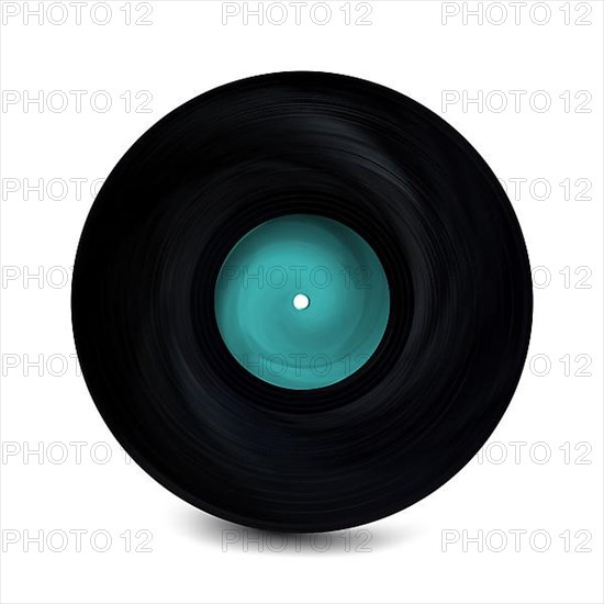 Stylish vintage vinyl record design