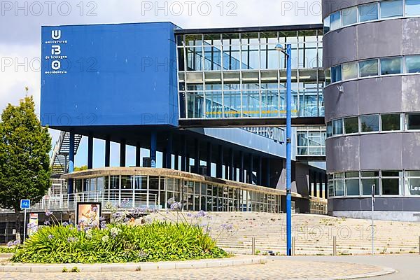 Universite de Bretagne Occidentale building on Pilonen