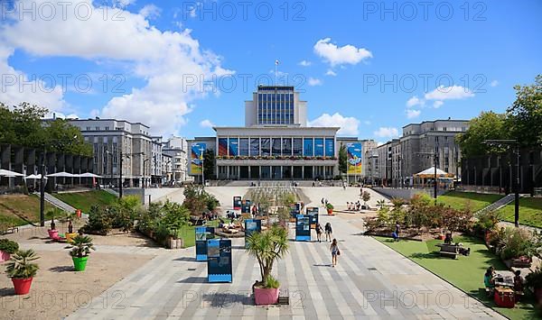 Place de la Liberte with Town Hall Mairie