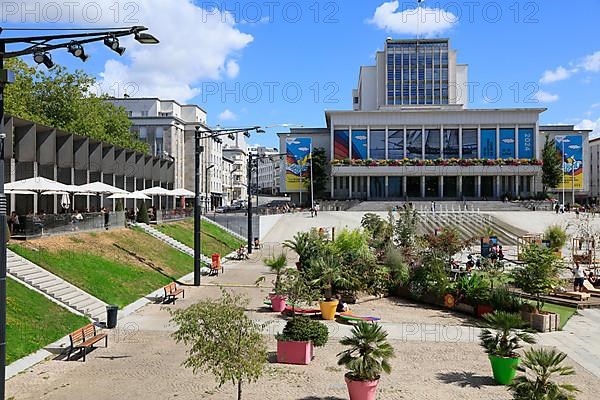 Place de la Liberte with Town Hall Mairie