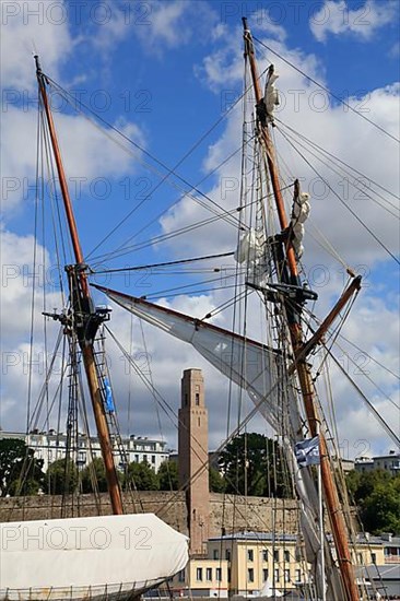 Sailing ship La Recouvrance