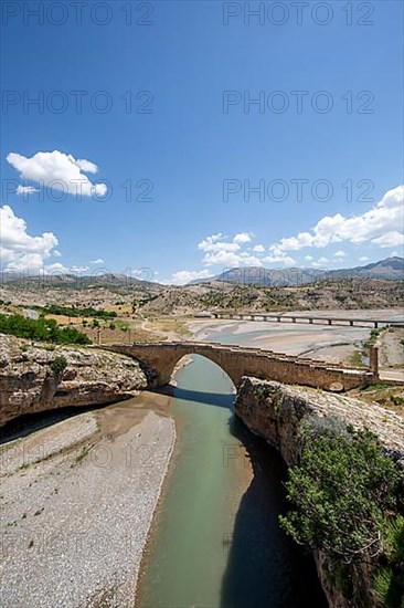 Historical Cendere Bridge in Adiyaman Province