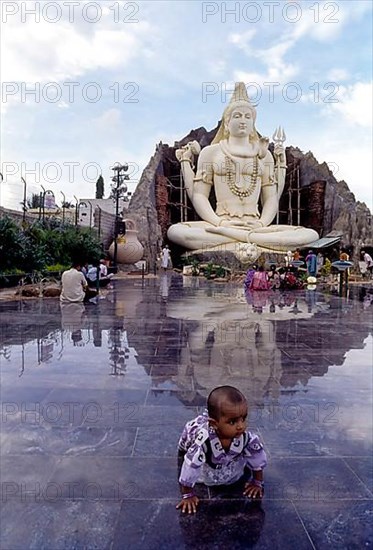 65 feet tall Lord Shiva in Shivoham Shiva Temple