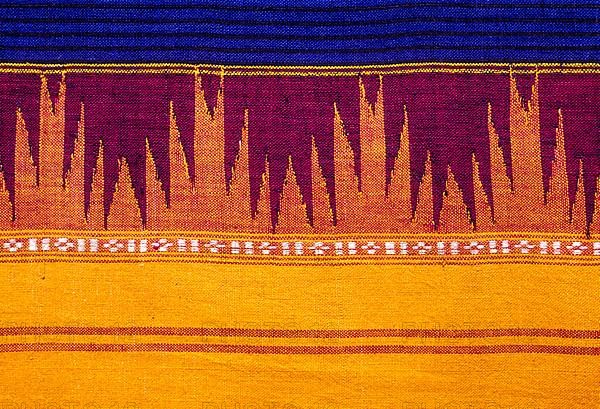 100 years old Chettinad cotton sari