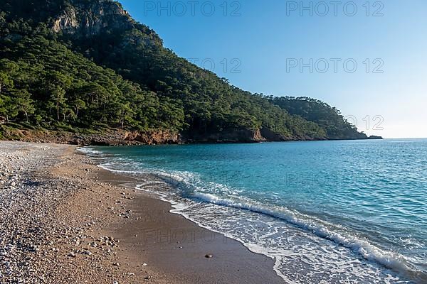 Kabak bay in Fethiye district in Mugla