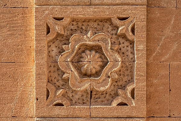 Relief on wall of Mor Gabriel