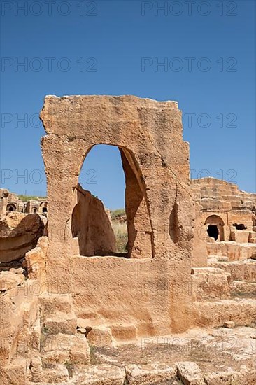 Graveyard of Dara Ancient city in Mardin