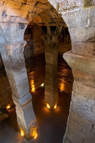 Water cistern of dara ancient city in Mardin