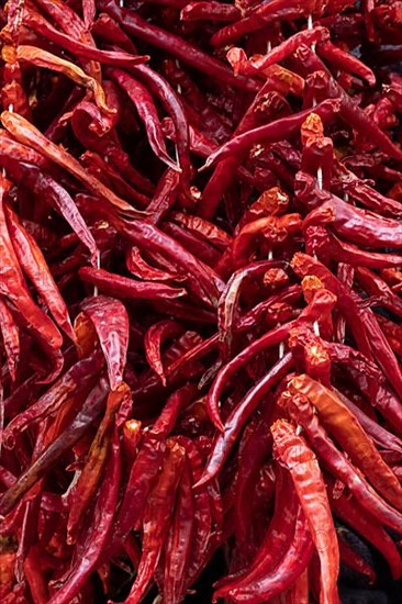 Dried vegetables in Gaziantep