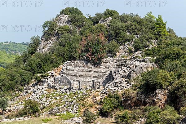 Amphitheatre of Pinara Ancient Sitei Mugla