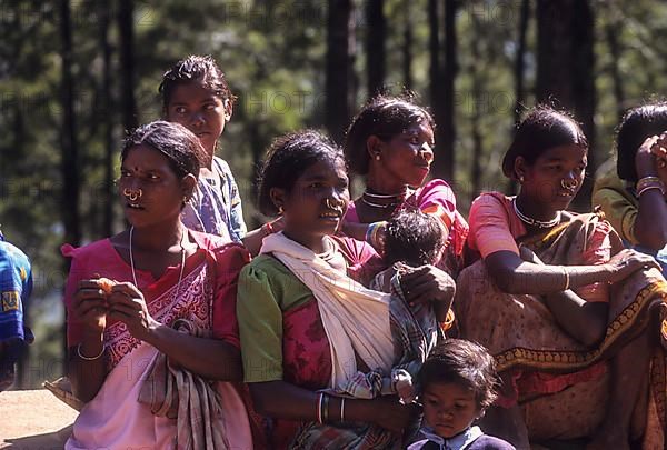 Tribal women in Araku Valley at Visakhapatnam or Vizag