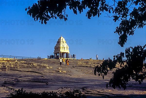 A Monument in Lal Bagh Botanical Garden in Bengaluru Bangalore