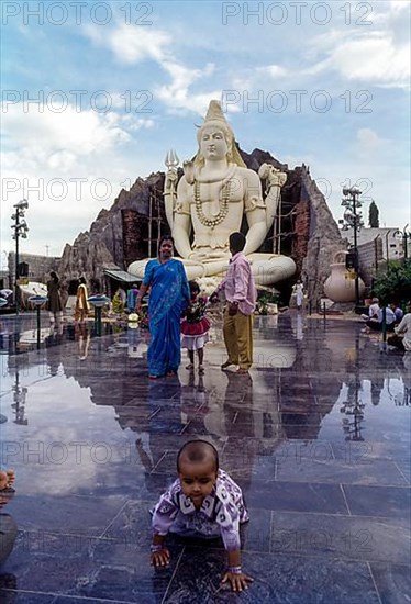 65 feet tall Lord Shiva in Shivoham Shiva Temple