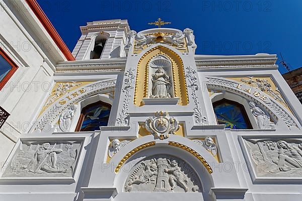 Facade of the Chiesa dellImmacolata church of the town of Pizzo