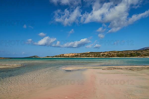 Shallow water of the lagoon