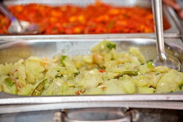 Freshly homemade chayote curry to be served with boiled rice