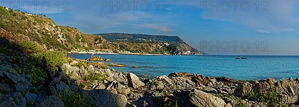 Bay Capo Vaticano with turquoise sea