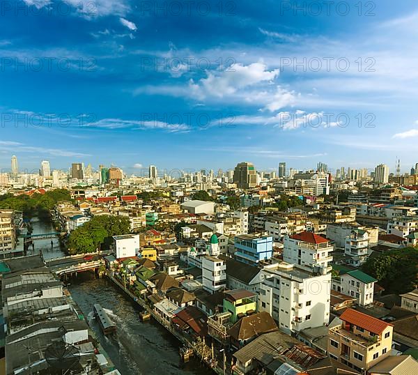 Bangkok aerial view