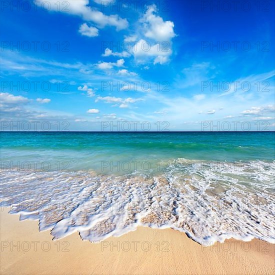 Beautiful beach and wave