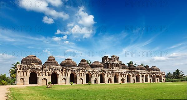 Ancient ruins of Elephant Stables