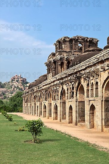 Ancient ruins of Elephant Stables