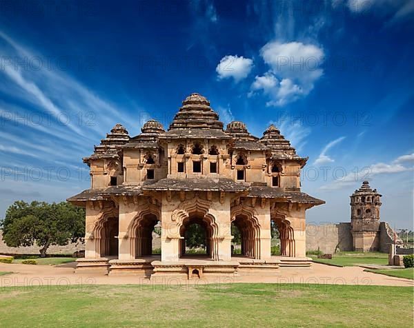 Lotus Mahal. Royal Centre. Hampi