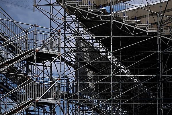 Grandstand scaffolding