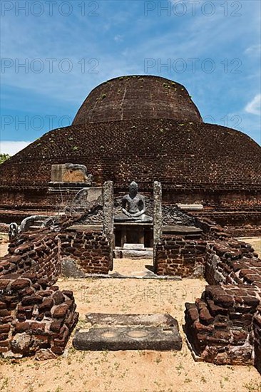 Ancient Buddhist dagoba