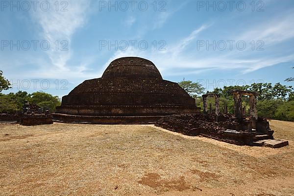 Ancient Buddhist dagoba