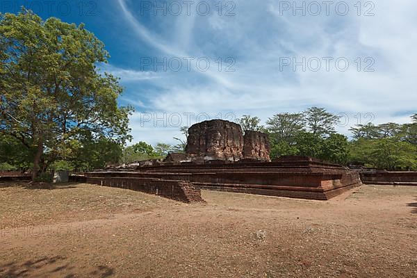 Ancient Royal Palace ruins. Pollonaruwa