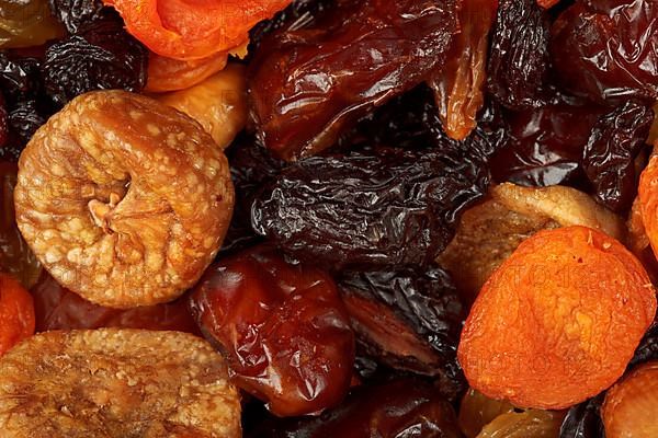 Various dried fruits