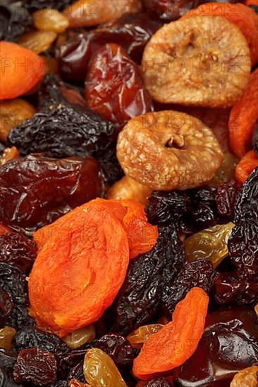 Various dried fruits