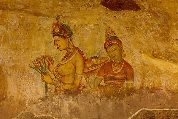 Ancient famous wall paintings