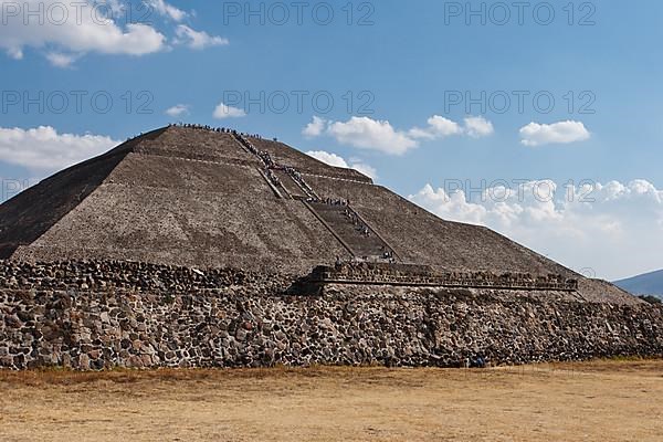 Pyramid of the Sun. Teotihuacan