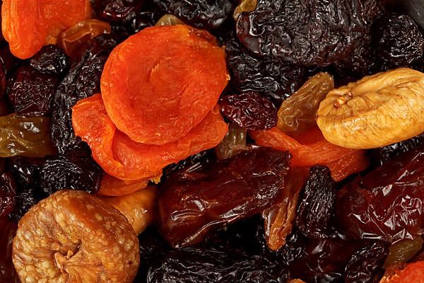 Various dried fruits