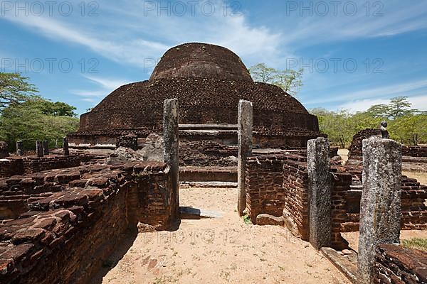 Ancient Buddhist dagoba