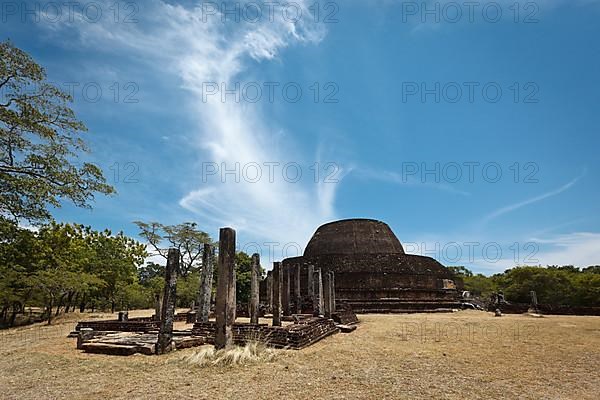 Ancient Buddhist dagoba