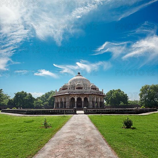 Isa Khan Tomb in Humayun's Tomb Complex. Delhi