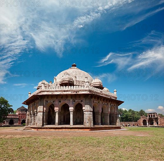 Isa Khan Tomb in Humayun's Tomb Complex. Delhi