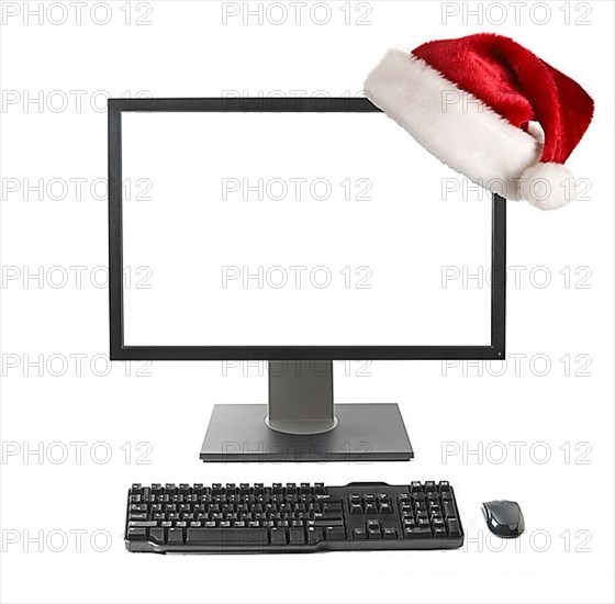 Cristmas online shopping concept